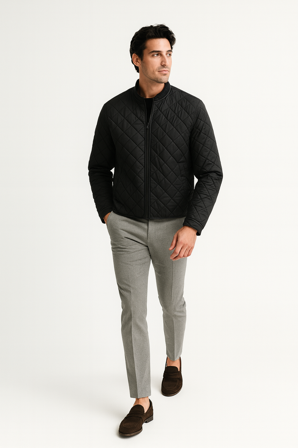 The Vanguard Jacket - Jet Black