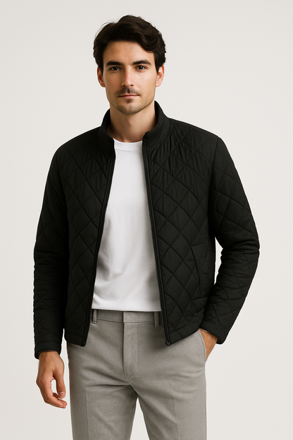 The Vanguard Jacket - Jet Black