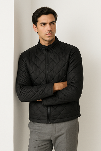 The Vanguard Jacket - Jet Black