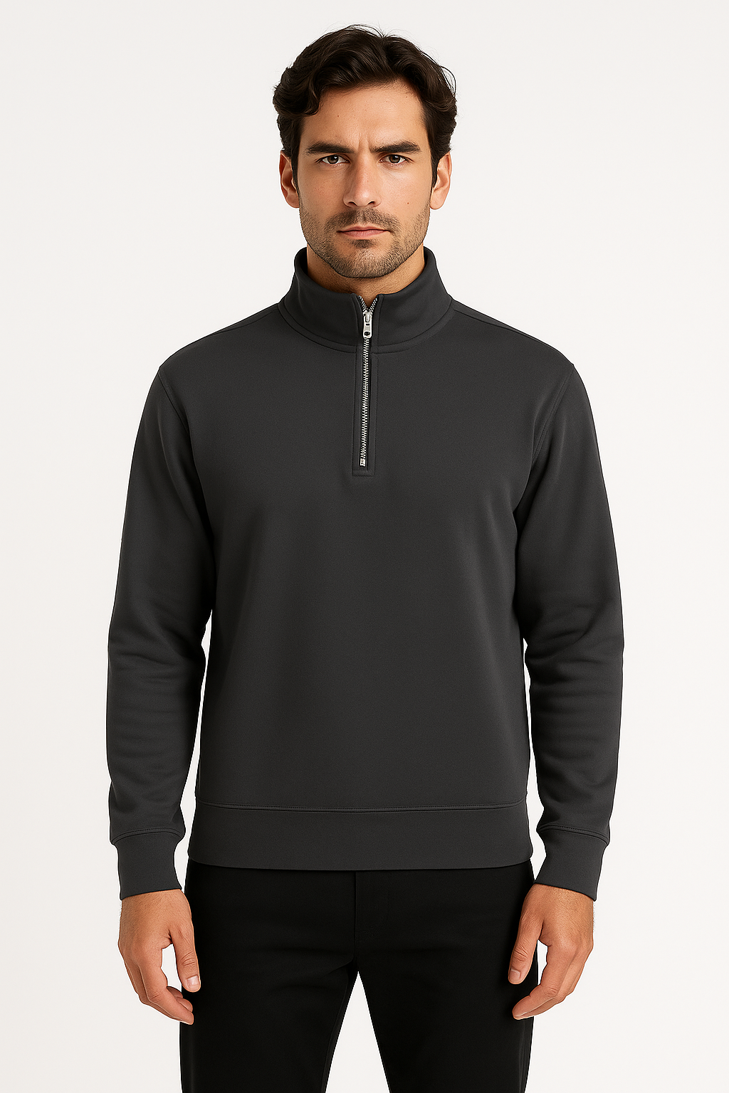 The Ascent Zip - Charcoal