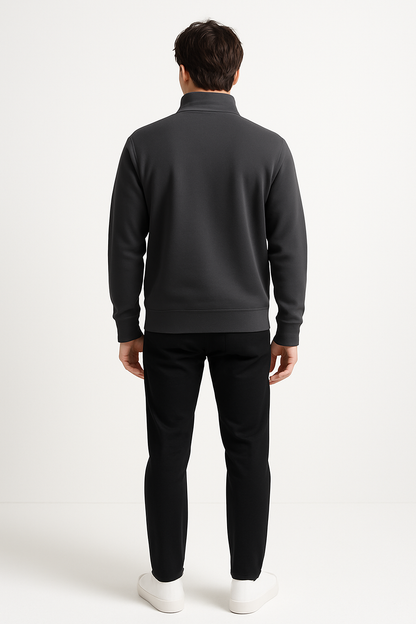 The Ascent Zip - Charcoal