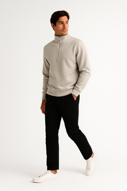 The Ascent Zip – Ivory