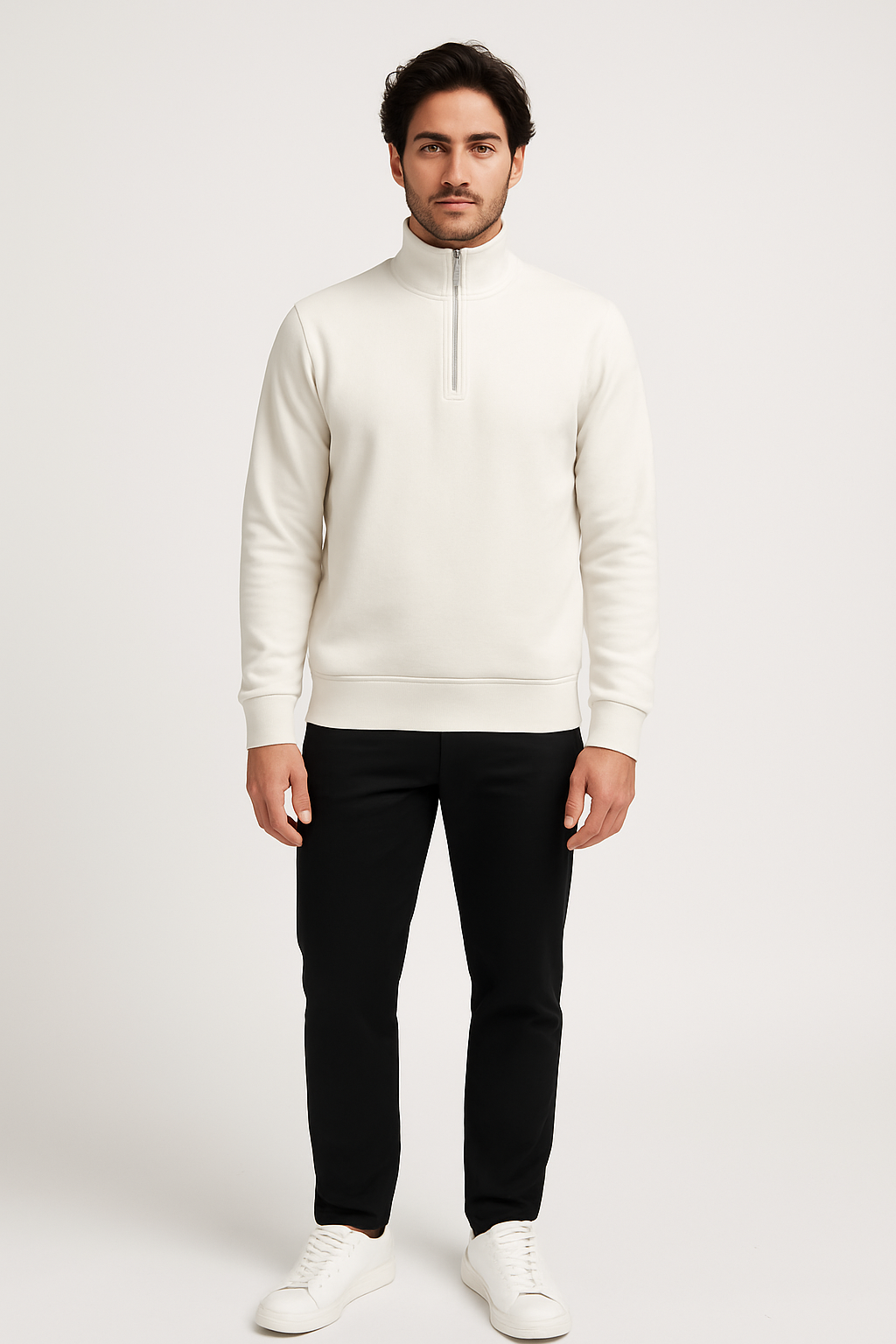 The Ascent Zip – Ivory