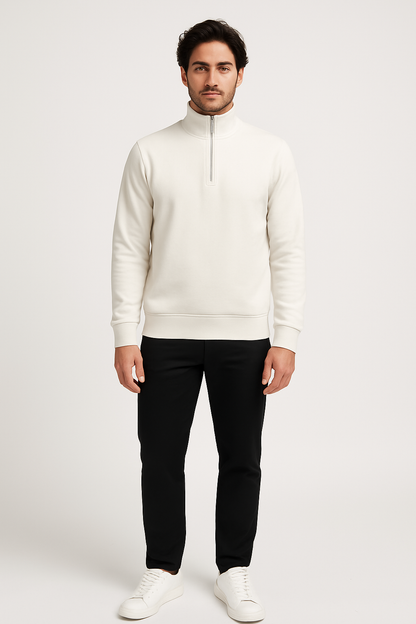 The Ascent Zip – Ivory