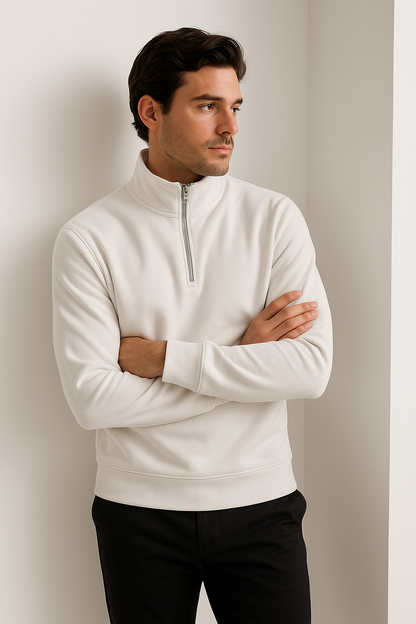 The Ascent Zip – Ivory