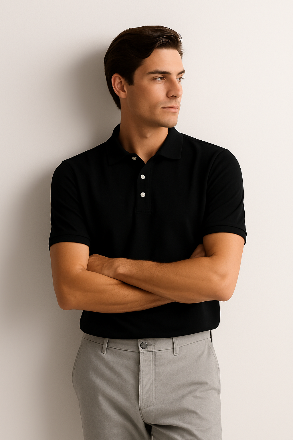 The Legacy Polo - Jet Black