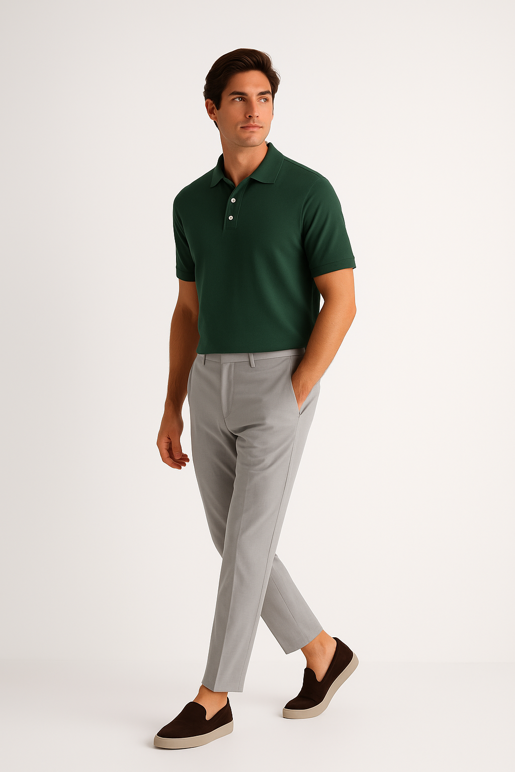 The Legacy Polo - Pine