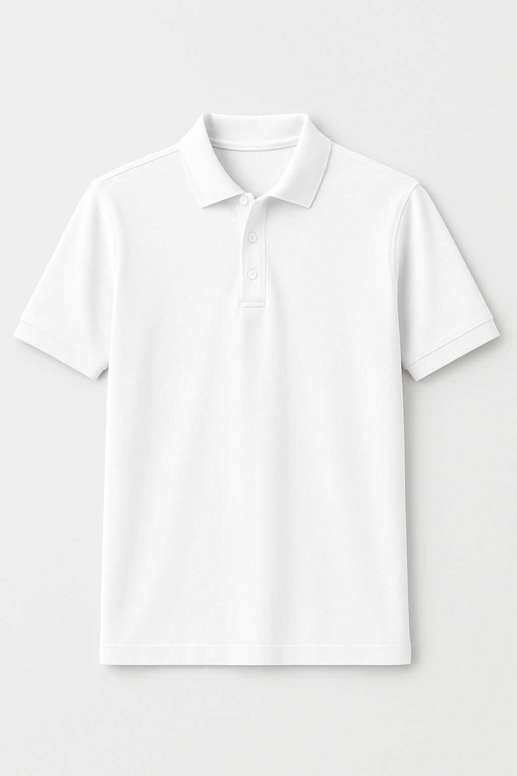 The Legacy Polo - Clear White