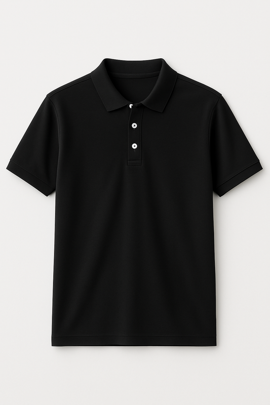 The Legacy Polo - Jet Black