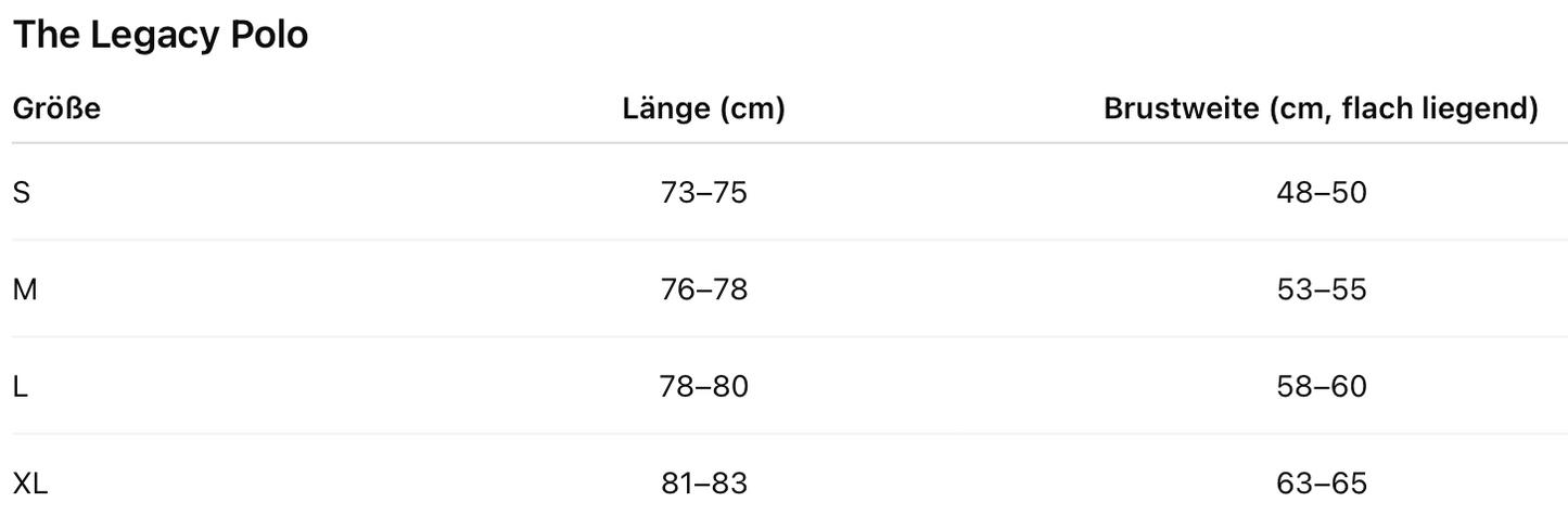 The Legacy Polo - Midnight